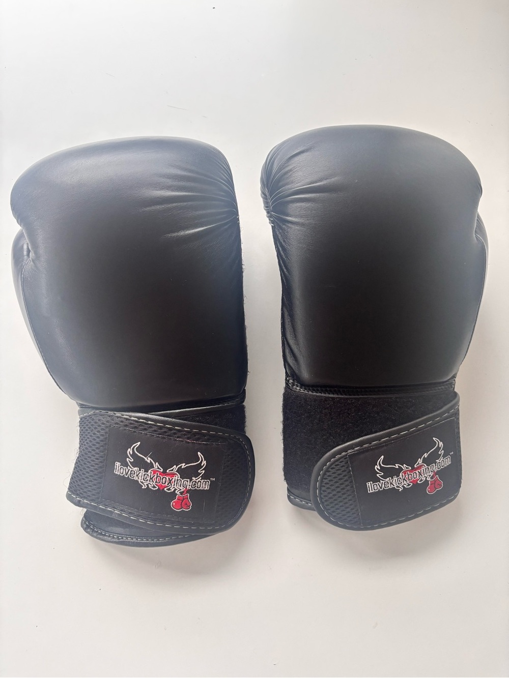Black Men's Training Boxing Gloves
